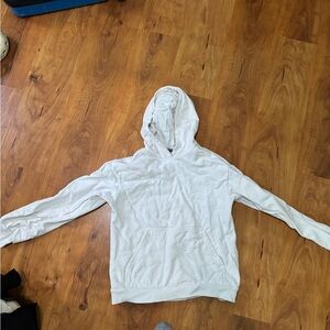 Talentless Heavyweight White Hoodie